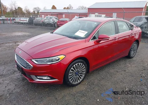2017 Ford Fusion Se из США, поврежденный, VIN 3FA6P0H93HR390487